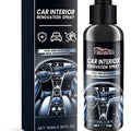 Car interior renovation spray aerosol can for seat and dashboard cleaning