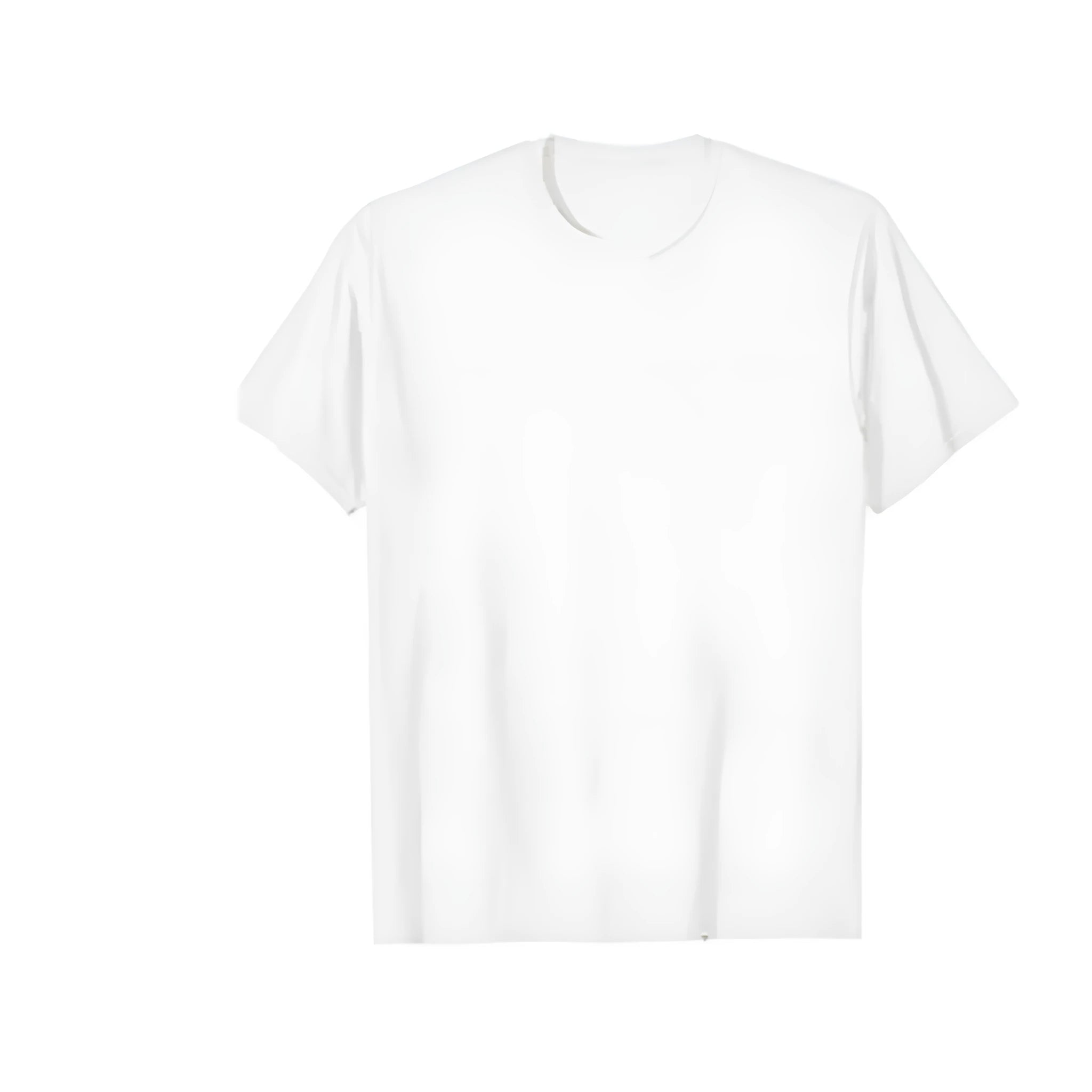 Cotton loose fit round neck short sleeve T-shirt with hot stamping print in black, available in Asian sizes XS to 3XL