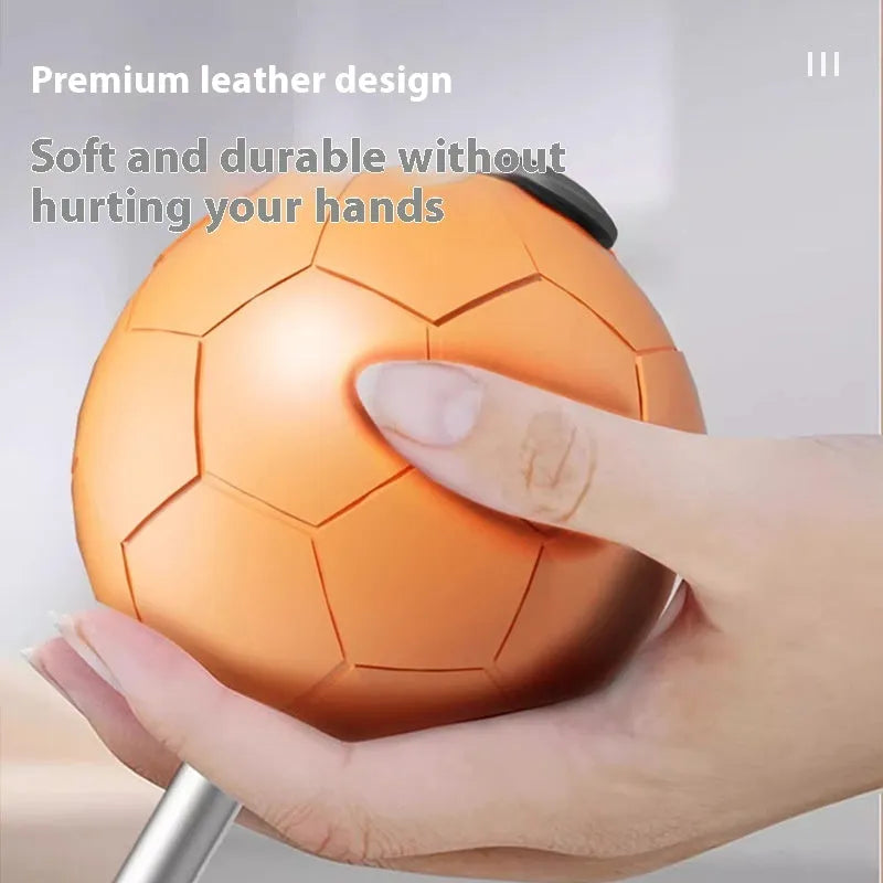 Vertical boxing reaction ball with focus mitts in orange and grey colour options