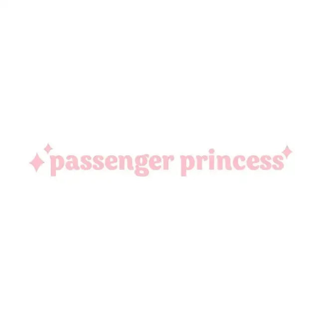 10 by 2 cm white black pink rainbow colour car vinyl sticker for window or dashboard.