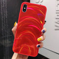 Marble design shockproof silicone phone case cover for Samsung Galaxy phones on a table.