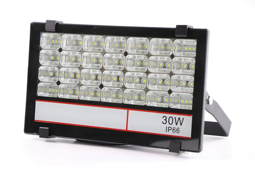 Black Angel Eyes 30W LED projection light with aluminium alloy construction for stadium and park illumination