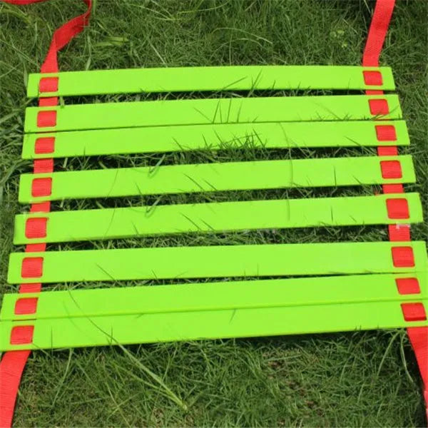 PP jump ladder for footwork training in black, blue or red, available from 3 metres to 10 metres