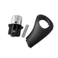 Black plastic shift button handle replacement kit for Honda Accord 2003-2005 models.