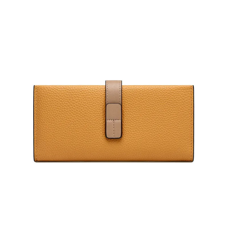 Large capacity women's PU leather handbag in black, yellow, khaki, pink, and white colour options