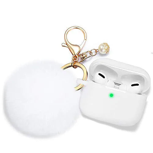 Silicone protective cover for AirPods 3 generation in solid colour clamshell design