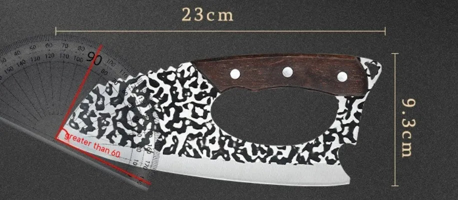 Labour-saving forged kitchen knife 4 chromium steel comfortable grip hot selling vegetable chopper