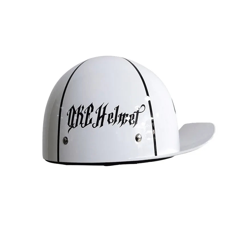 Retro ABS motor helmet in Beauty Missile colour for electric car riding, universal size