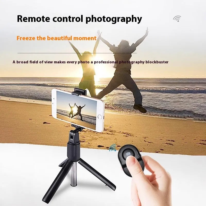 Universal Bluetooth remote control for photo and video on mobile phones in four colours with compact ABS build