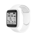 1.44 inch touch screen smart bracelet with silicone strap, heart rate and blood pressure monitor, step meter, available in eight colours