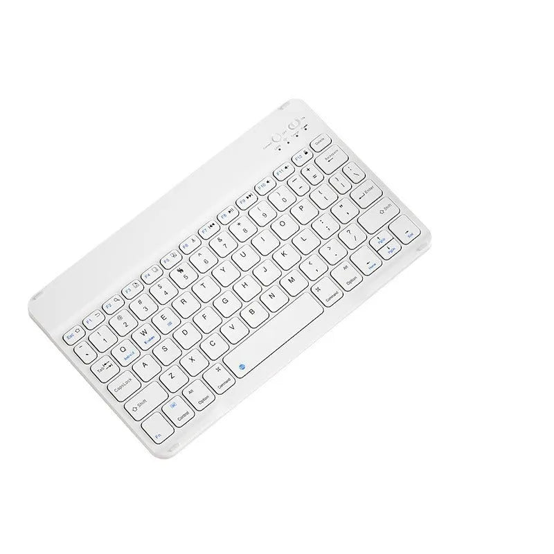 Girls Bluetooth tablet keyboard in colourful ABS design with wireless connectivity for office and home use.