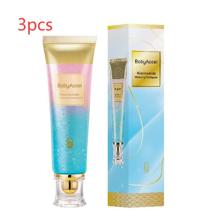 100g tube of nicotinamide whitening toothpaste for adult cleaning and brightening