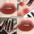 Lava Secret Matte Lip Mud lipstick in five colour shades with white no stain cup technology