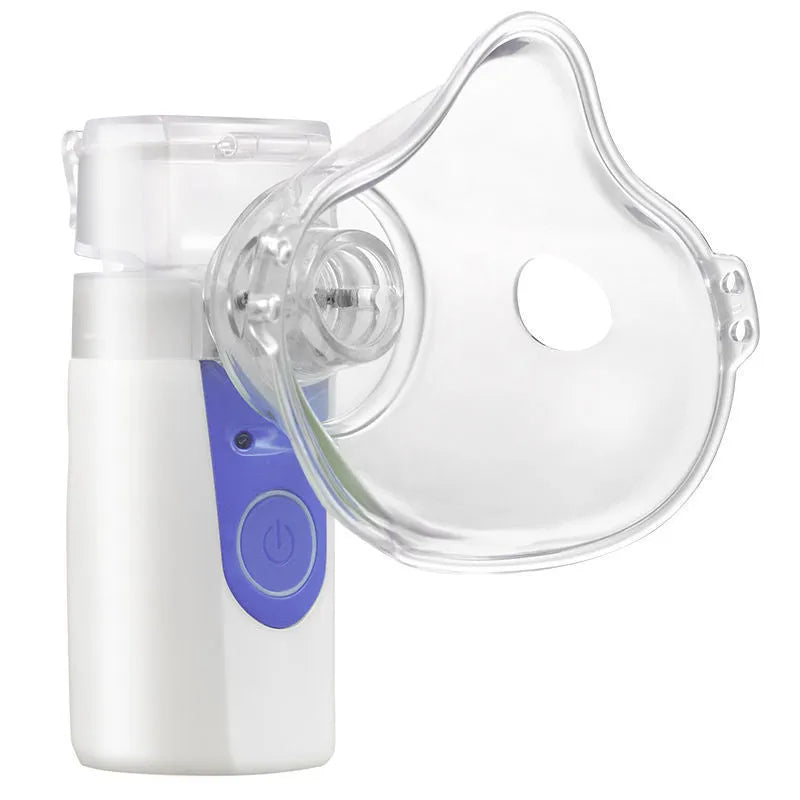 USB handheld plastic nebuliser spray machine with columnar design for household drug atomisation and humidification