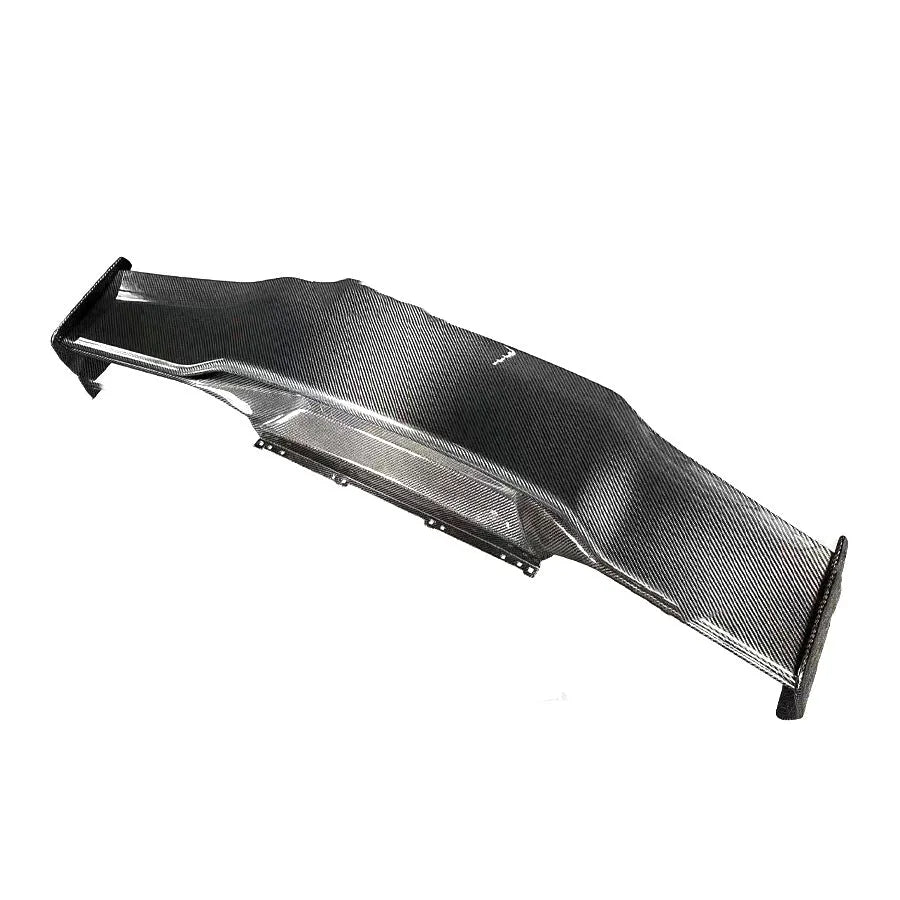 Carbon fibre rear spoiler tail wing for Lamborghini LP610 LP580 in black finish