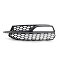 Black ABS bumper fog lamp grille for Audi A3 Sport S3 2013-2016 model