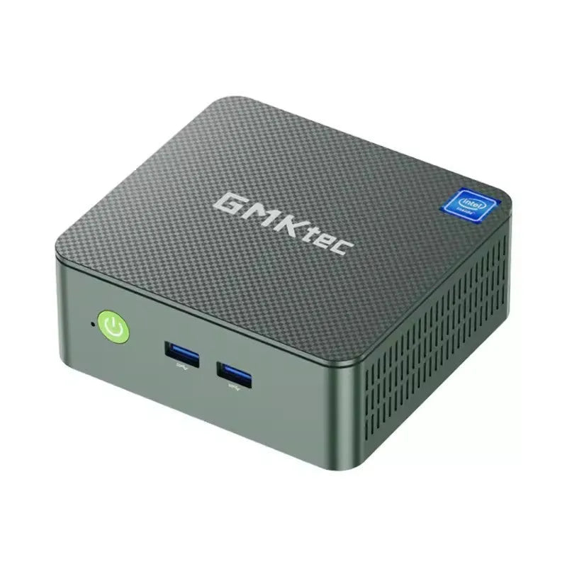 Mini computer host with 8GB or 16GB memory and 256GB to 2TB SSD storage, compact desktop PC for office and games