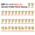 Brass carburettor main jet with M6 thread for Derotto PHBN PHVA models