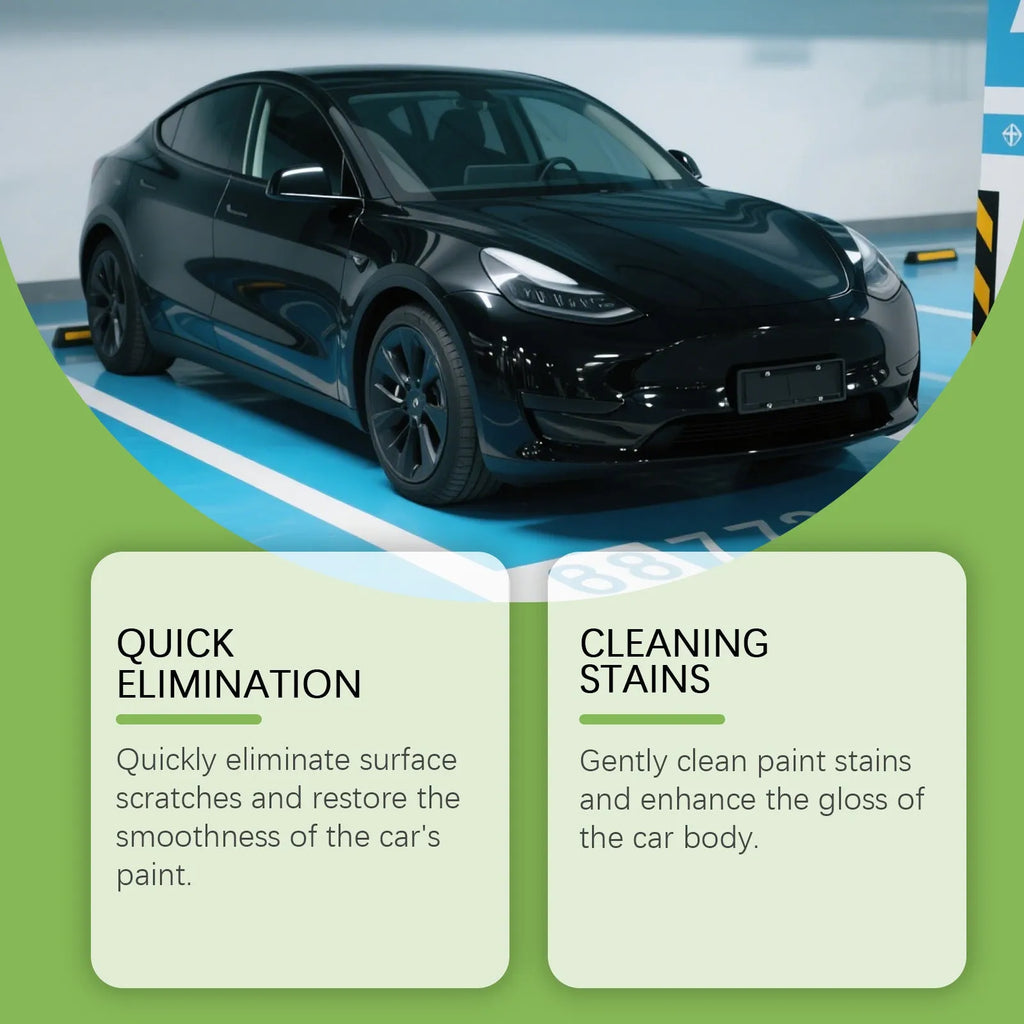 100g tube of car paint scratch recovery cream with calcium carbonate formula for automotive scratch removal