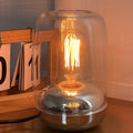 Simple modern geometric waterless ambience light with essential oil function