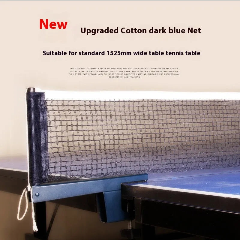 Table tennis post set with universal large clip for thickened indoor table edges