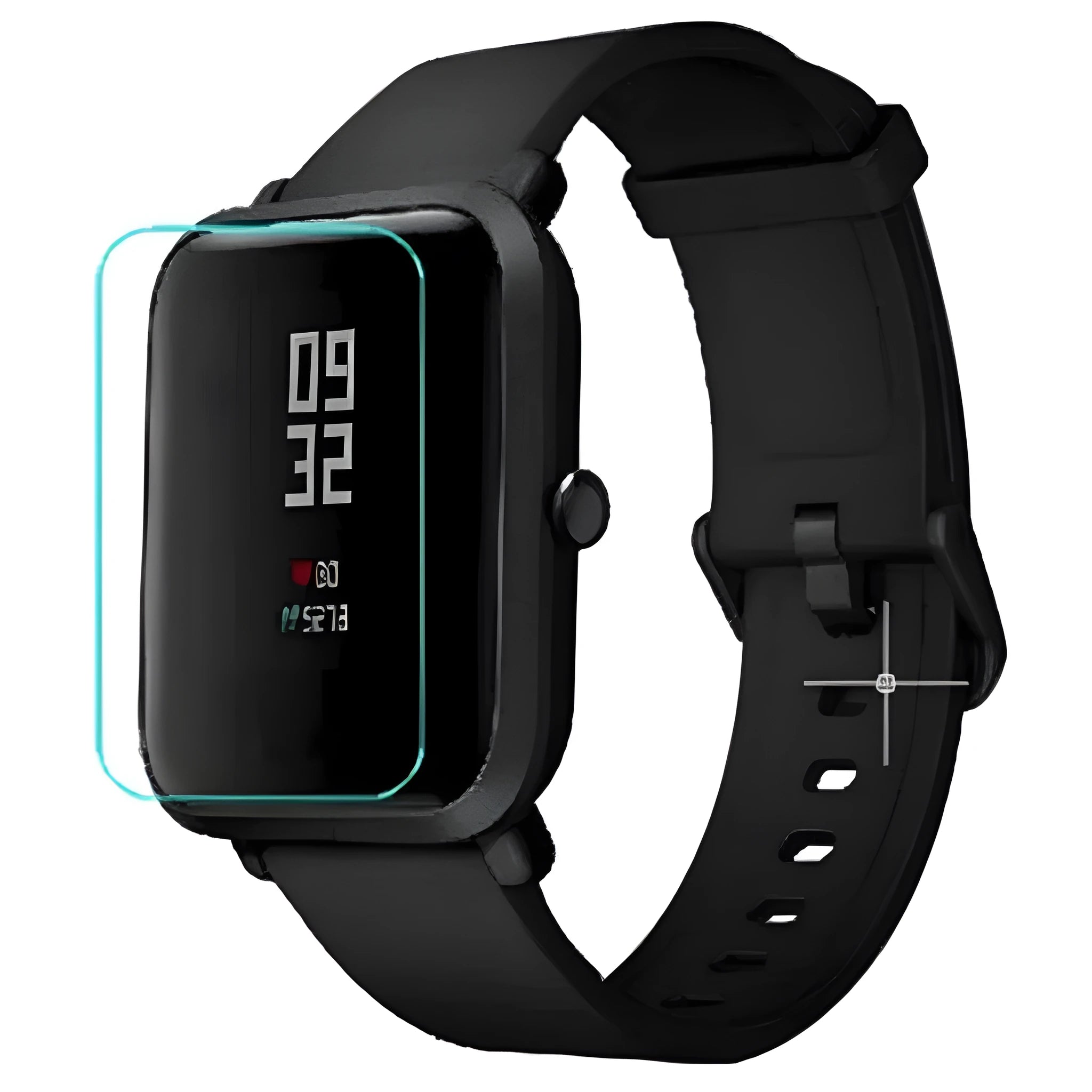 Hydrogel screen protector film for Amazfit Bip S watch with anti-scratch and anti-fingerprint properties