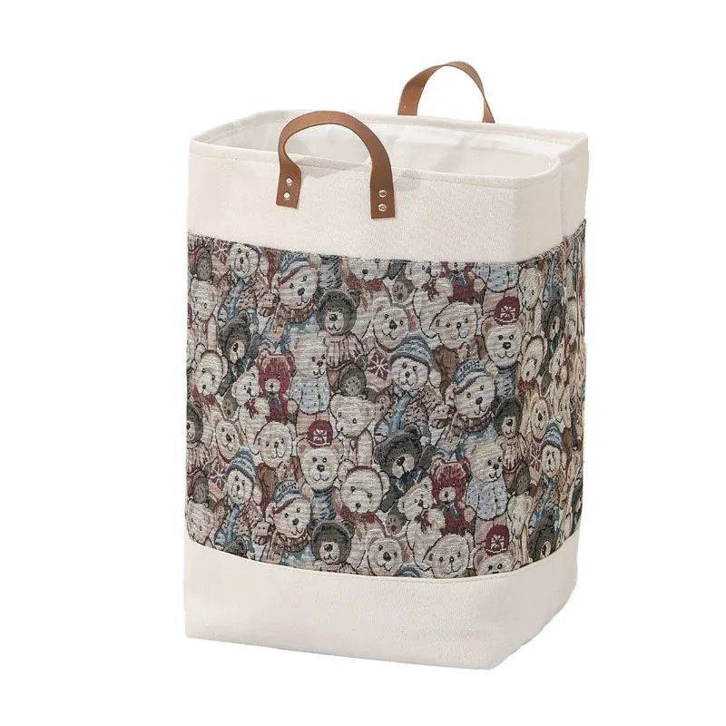 35cm by 35cm by 55cm fabric storage bag for clothes and quilts in a choice of colours.
