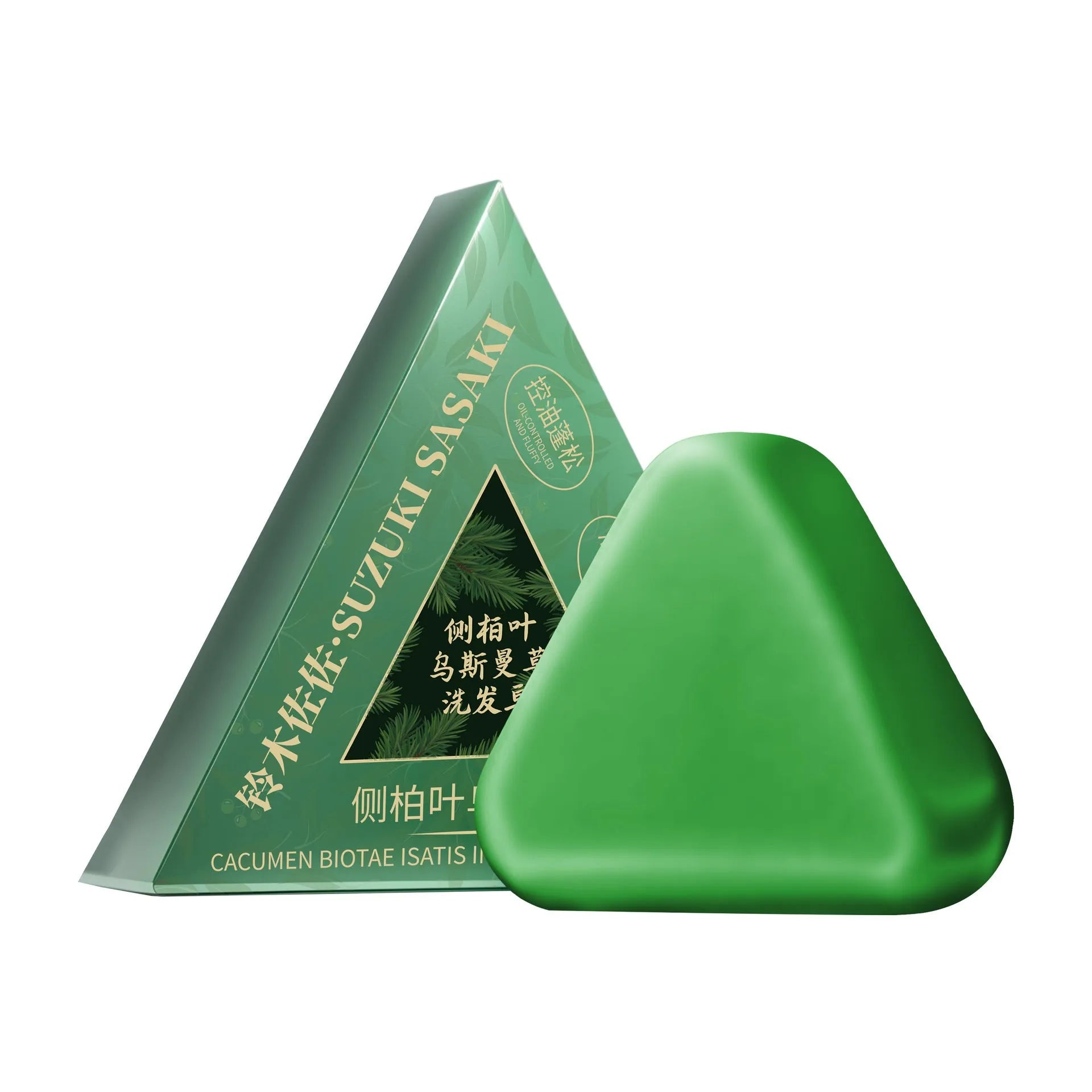 Chinese arborvitae twig Usman herbal soap bar for hair fixing and cleansing, 120g weight