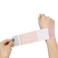 High elastic breathable wrist guard with adjustable strap in black, grey, or pink