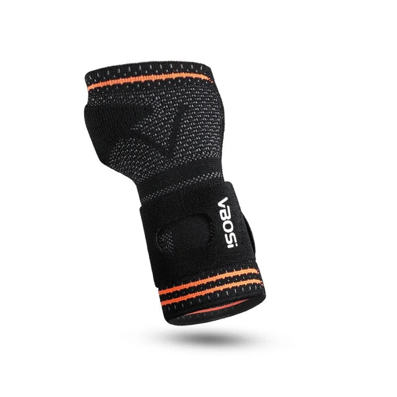 Wrist guard sheath for sports in pink, blue, dark gray or black, left or right hand, sizes L M XL