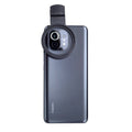 Universal black mobile phone filter clip for 37mm 52mm 67mm filters