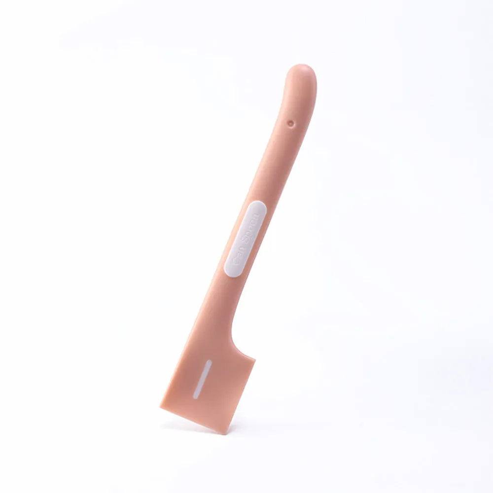 Long-handle pet feeding spoon for cat and dog wet food in TPR material