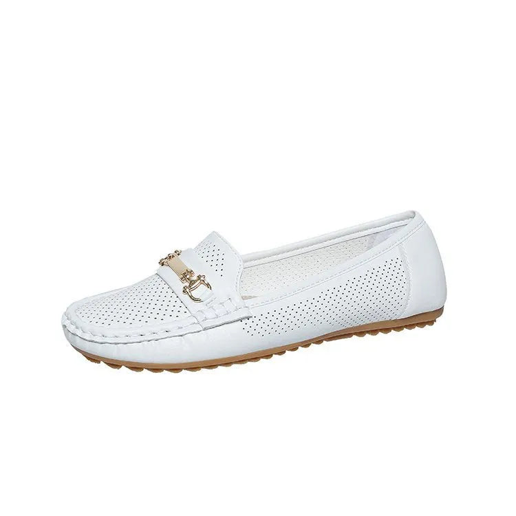 Women's flat casual shoes in artificial PU available sizes 36-43 white black khaki