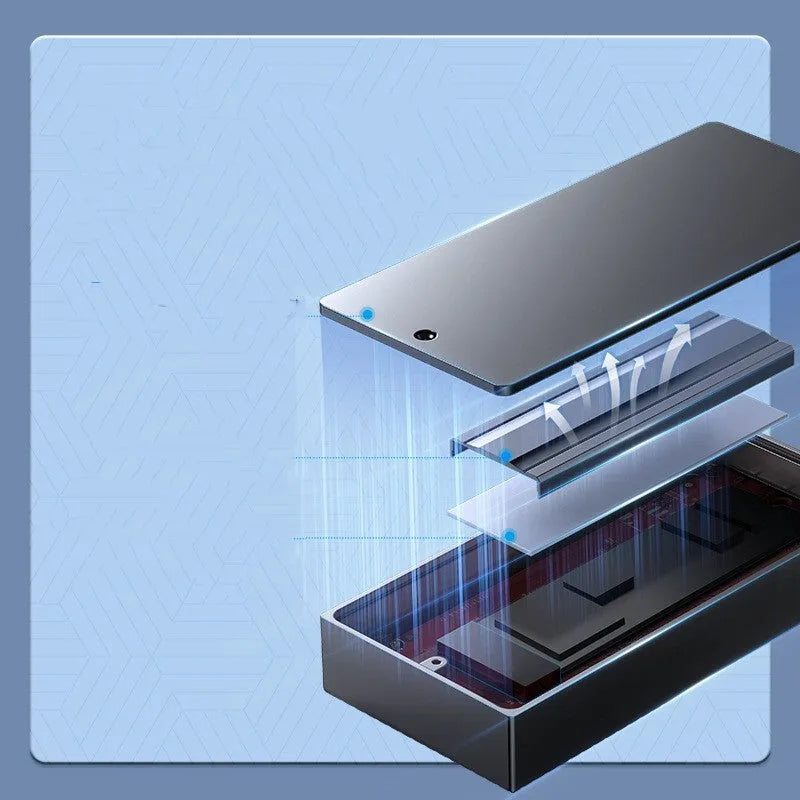 Aluminium alloy M.2 SATA NVMe SSD enclosure, 29 x 107 x 12.5 mm, max 4TB, grey gold or silver case
