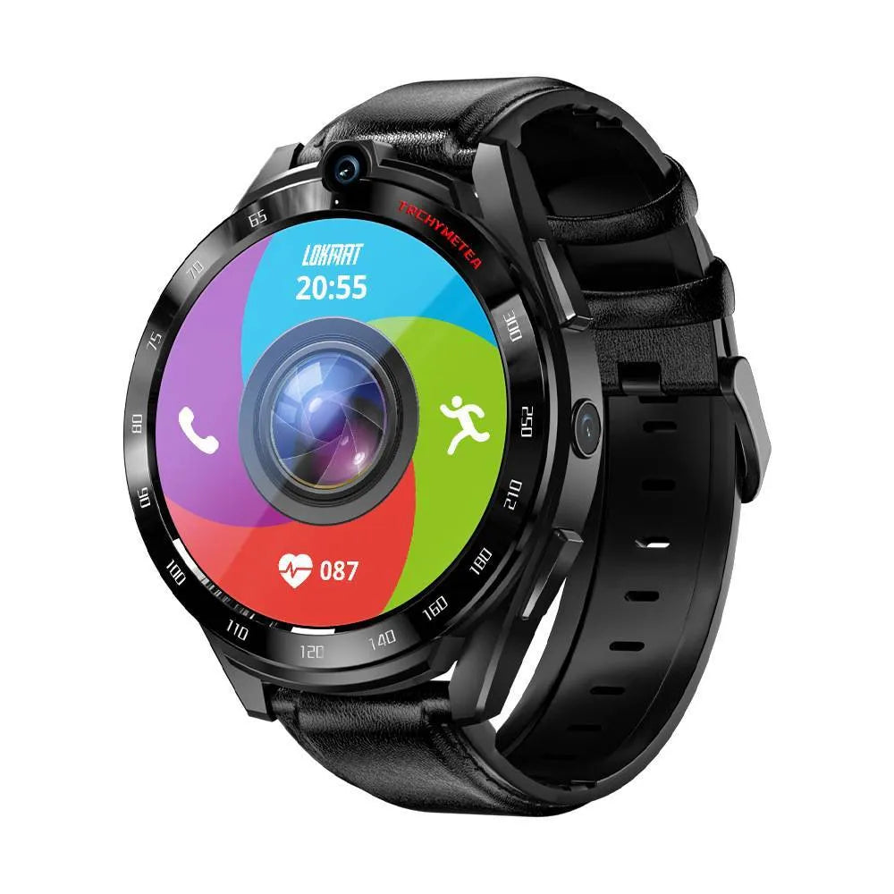 All Netcom Student Phone Smart Watch 1.6 Inch TFT Screen 400x400 128G Memory Dual Camera Touch Button Wristband Silicone Strap Pluggable Card 900mAh Battery Magnetic Charging PRO Standard Version