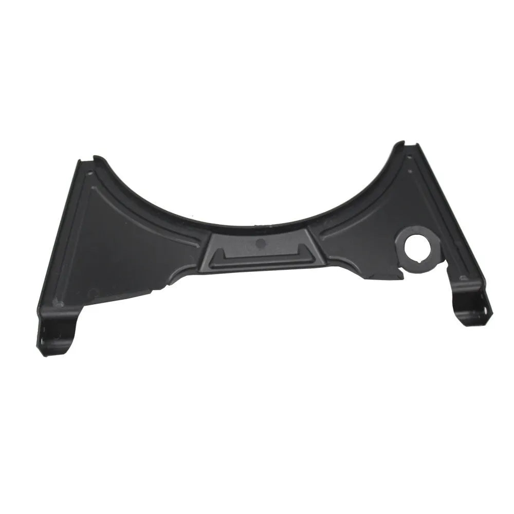 Matte black ABS plastic cockpit fairing for BMW R1250GS motorcycle, showing extended height and mounting points.