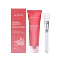 Jar of Glowing Skin Rejuvenation Mask collagen gel with application brush