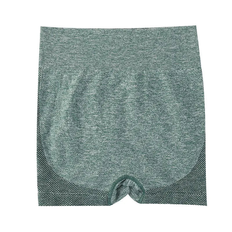 Women's high-waist yoga shorts in quick-dry fabric for fitness workouts