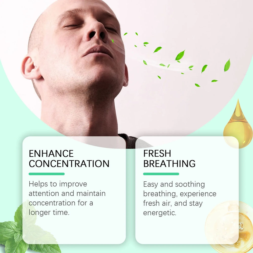 Mint Cool Nose Soothing Suit with three 1.8ml vials containing 5.4ml total of menthol and spearmint spray