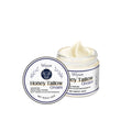 60g glass jar of cow fat and honey moisturising cream with vitamins.