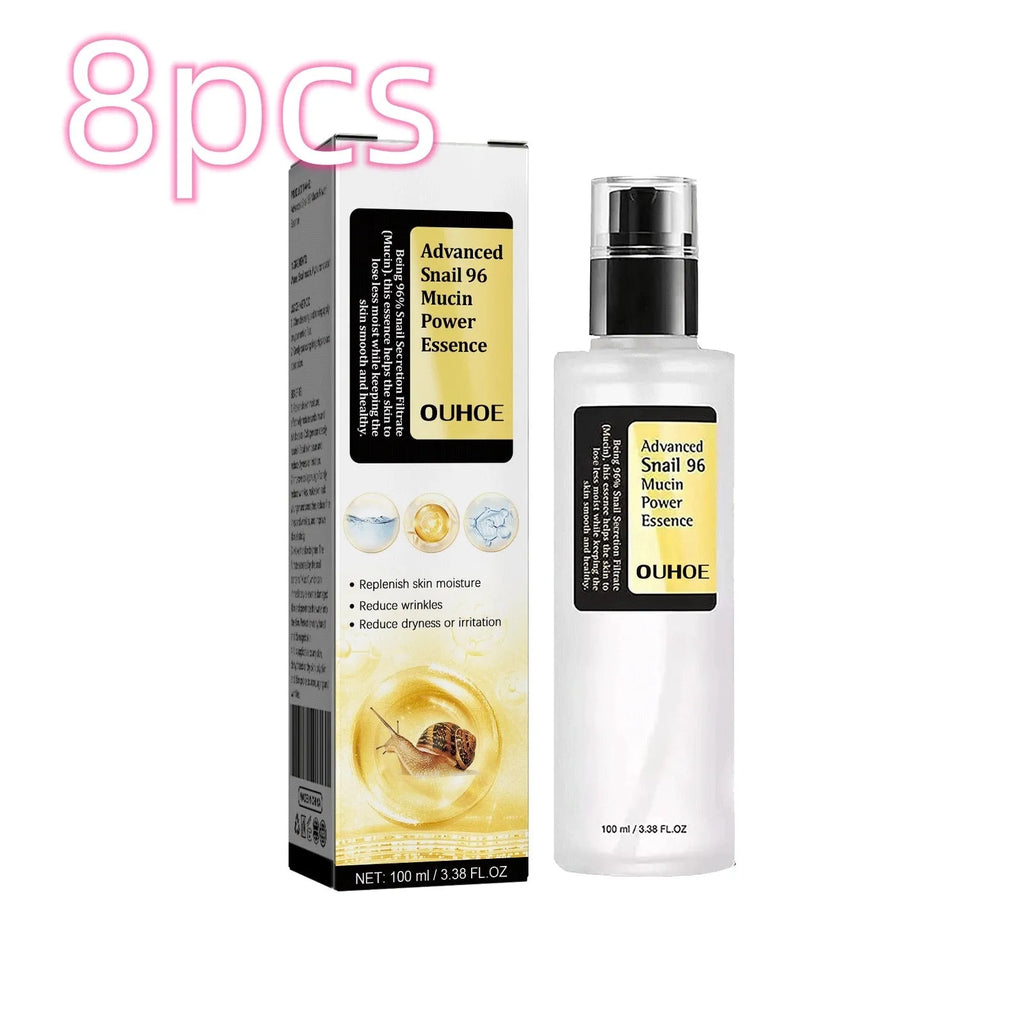 100ml snail collagen facial serum bottle with original formulation for skincare