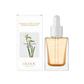 30ml bottle of clear tightening facial oil with tuberose extract and vitamin E.