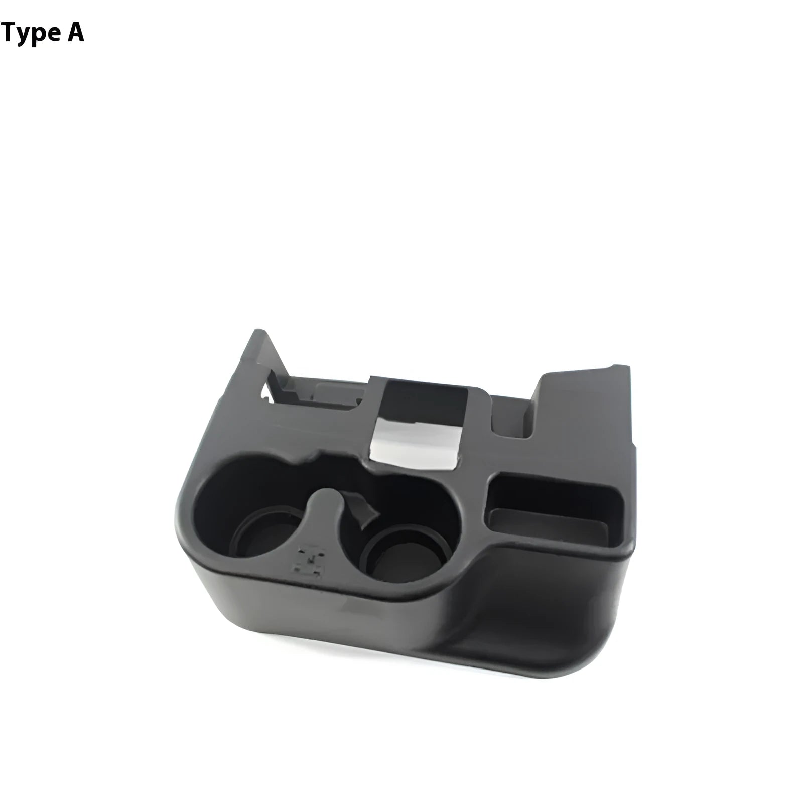 Black ABS plastic cup holder for 2003-2012 Dodge vehicles, Type A style