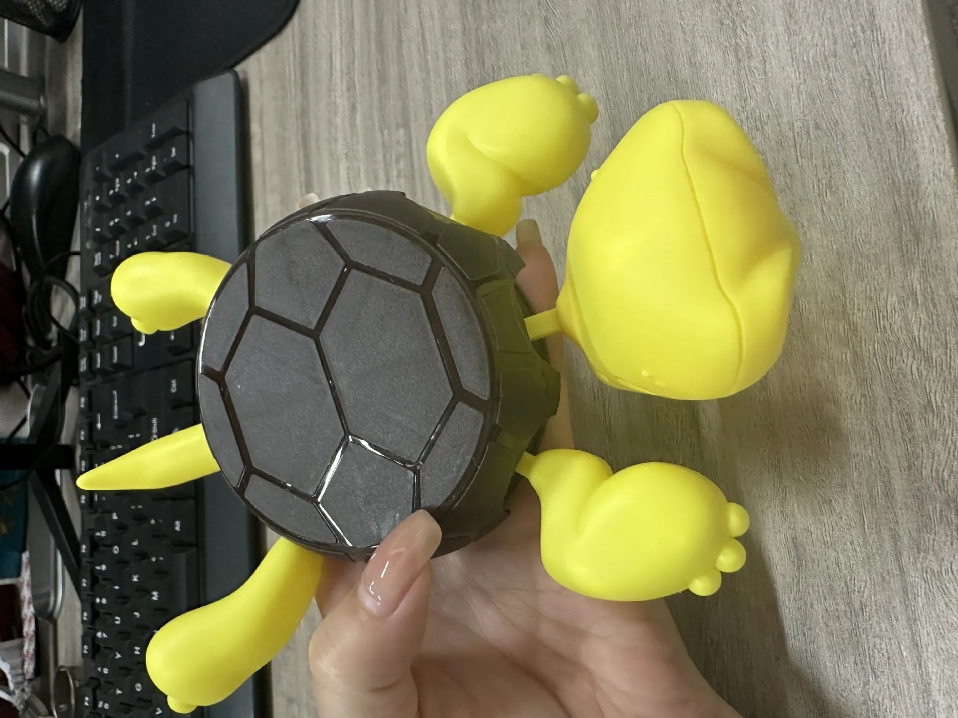 ABS plastic turtle coaster in light green dark green wheat starch or yellow colours