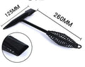 Welding slag removal hammer with spring steel handle and high carbon steel head in various weights.
