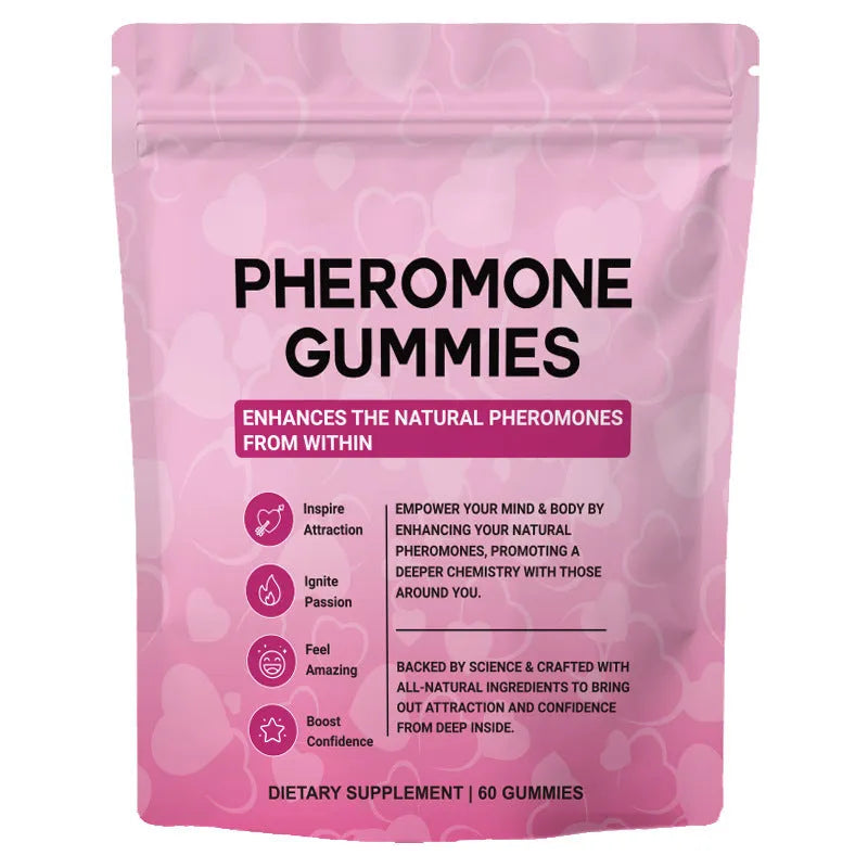 Pack of 60 edible pheromone gummies for household mosquito and fruit fly control
