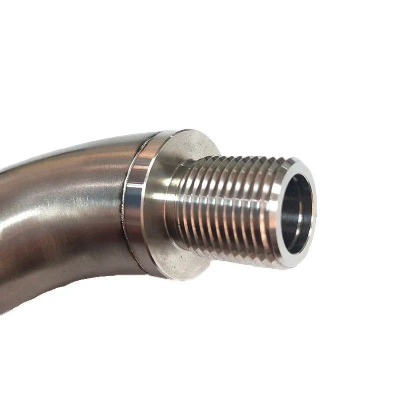 M18 x 1.5 car temperature sensor adapter flow valve with gas flow cross over sub