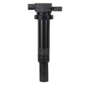 Black ignition coil with Hyundai part numbers 27301-3E400 273013E400 for 4 cylinder engines