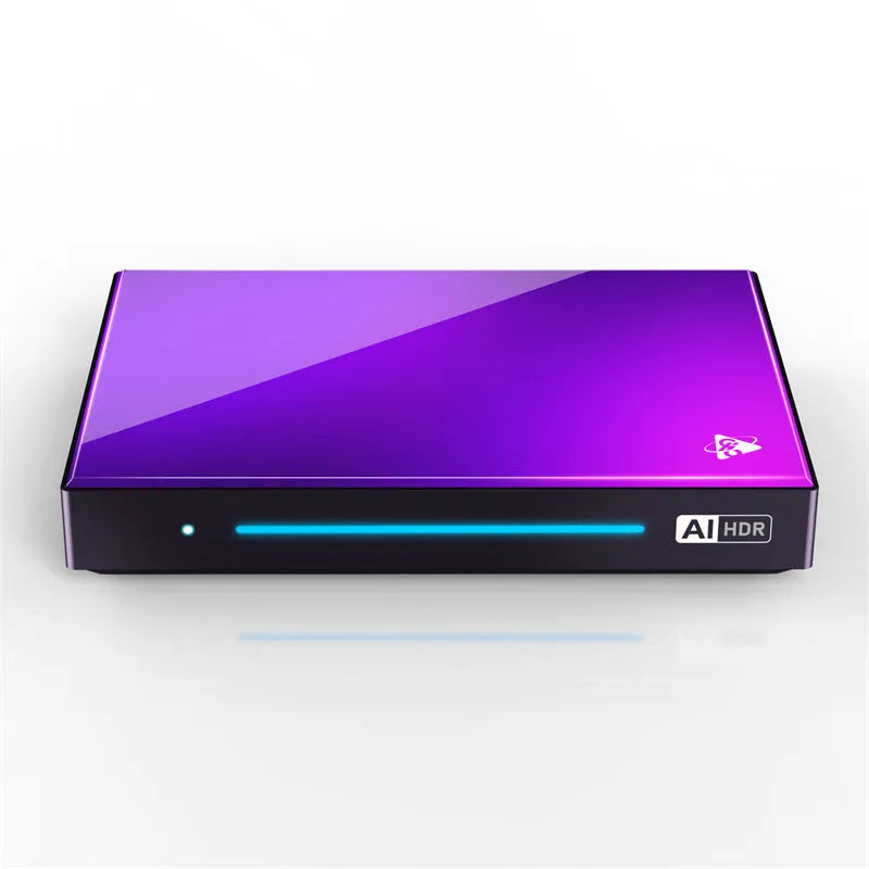 Edge computing box set-top board with Android eight-core processor, 96mm size, HDMI interface, and remote control