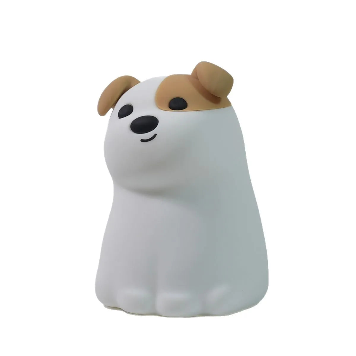 Fashion silicone puppy dog pat night light in Kinddog Sleeping Light colour showing cartoon animal design